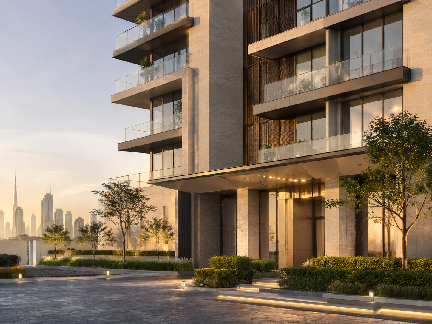Contemporary residential development in the UAE